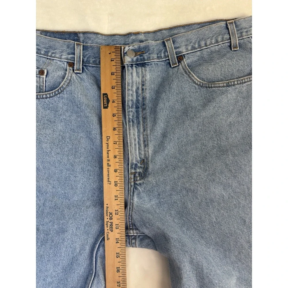 Vintage Levis 505 Shorts 40 Regular Fit Blue Jean Light Wash Jorts Y2K Dad 0850